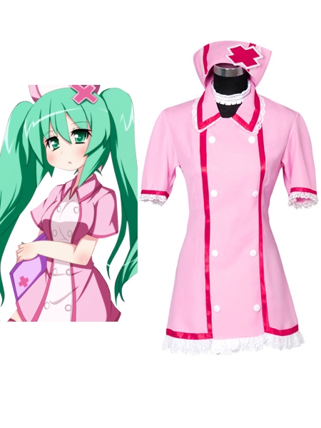 Vocaloid Hatsune Miku Nurse Uniform Cosplay Costume